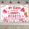 My Class is Full of Sweethearts Backdrop Banner Valentine's Day