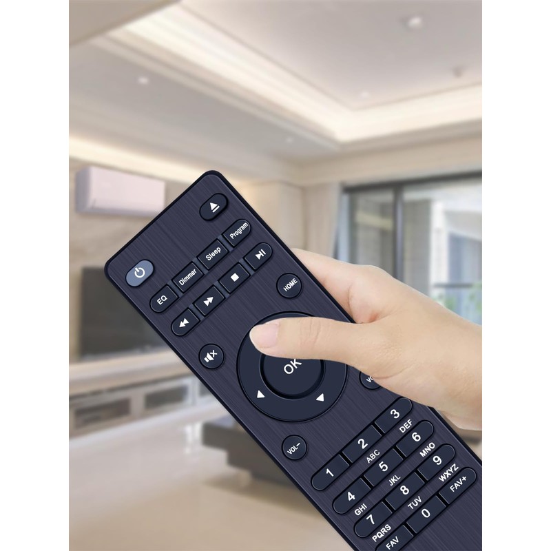 GOUYESHO Replacement Remote Control for Majority Homerton CD Player Internet