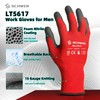 Schwer 12 Pairs Ultra-Comfort Safety Work Gloves MicroFoam Nitrile Coated,