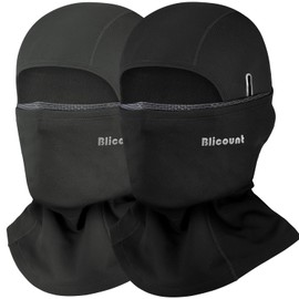 Balaclava Ski Mask for Men Women Thermal Winter Face Mask Dual-Layer Balaclava Breathable Windproof for Cold Weather Skiing Cycling Outdoor Work