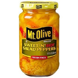 Mt. Olive Sweet 'N' Hot Salad Peppers - 12 oz