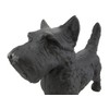 Things2Die4 Cast Iron Scottish Terrier Dog Statue Black Enamel Scottie