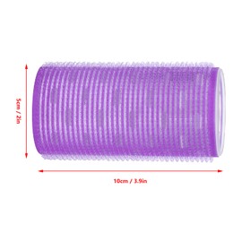 Hair Rollers, Pack of 2 Self Grip Curlers Pony Hair Rollers Sleep Curlers Women Hair Hairdresser DIY Makeup Tools