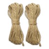 LWR CRAFTS Jute Rope 2mm 45ft Per Pack (Pack of
