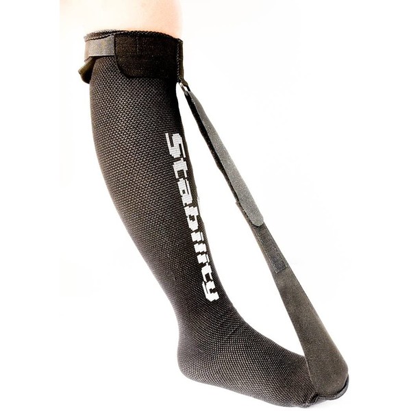 StrictlyStability Single Strap Night Sock for Plantar Fasciitis and Achilles Tendonitis (Large)