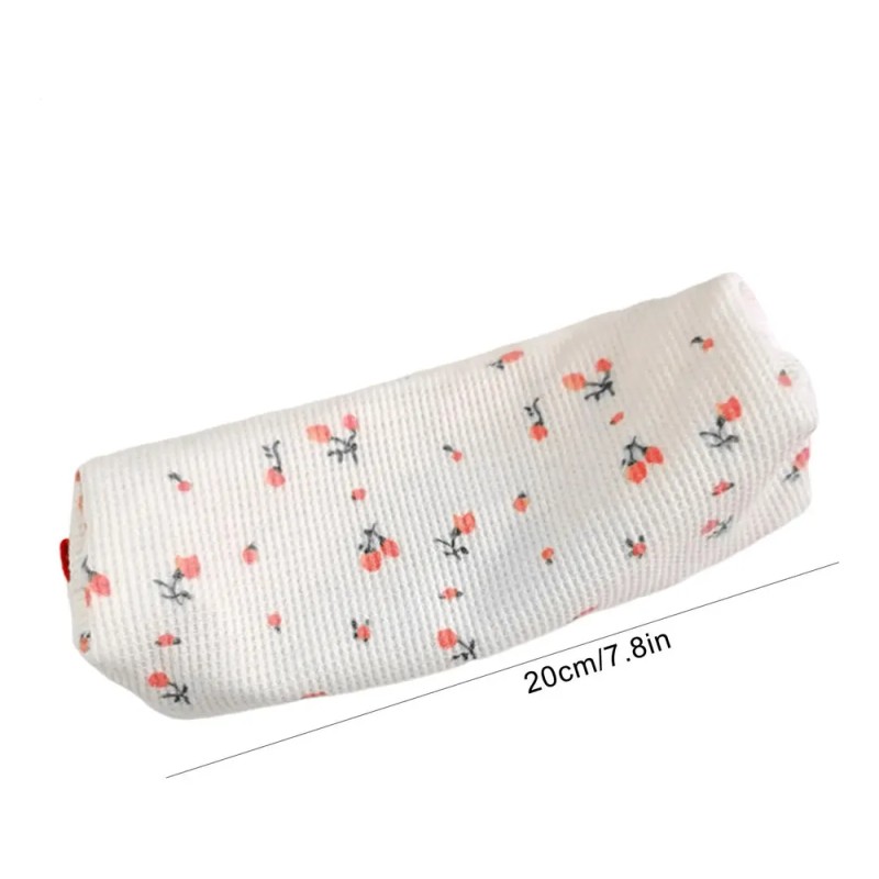 Estuche Para Lápices Con Estampado Floral, Bonito Portalápic