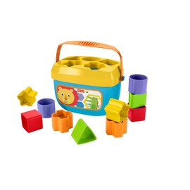 Fisher-Price Juguete para Bebés Primeros Bloques del Bebé con Cubo Clasificador de Formas para Niños de 6 Meses en Adelante