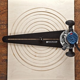 Router Circle Cutting Jig - Cuts 6"–36" Flawless Circles & Router Jigs - Fast Setup, Durable, & Universal Mount Wood Working Jigs - Adjustable Circle Cutter Jig for Popular Trim Routers