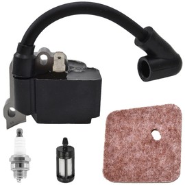 ZAMDOE 4140 400 1308 Ignition Coil for Stihl FS38 FS55 FS45 FS46 FC55 HL45 HS45 KM55 Edger Brushcutter Hedgetrimmer Engine Replace 4140 400 1307 (After 2001)