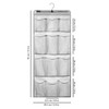 ANZORG Mesh Shower Organizer Hanging Caddy Quick Dry Bathroom Storage
