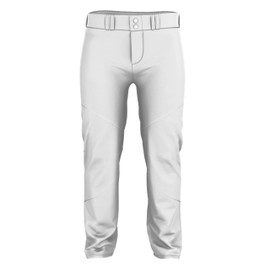 Alleson Athletic Crush Men's Baseball Pant with Braid. Breathable Pants with Dura-Stretch Fabric for All-Day Wear. Color Baseball Pants with Belt Loop (Style 655WLB)
