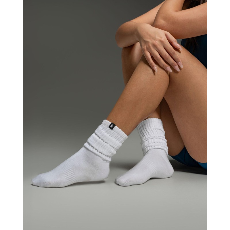 Kamo Fitness Cozy Womens 3-Pair Pack - Scrunch Long Crew