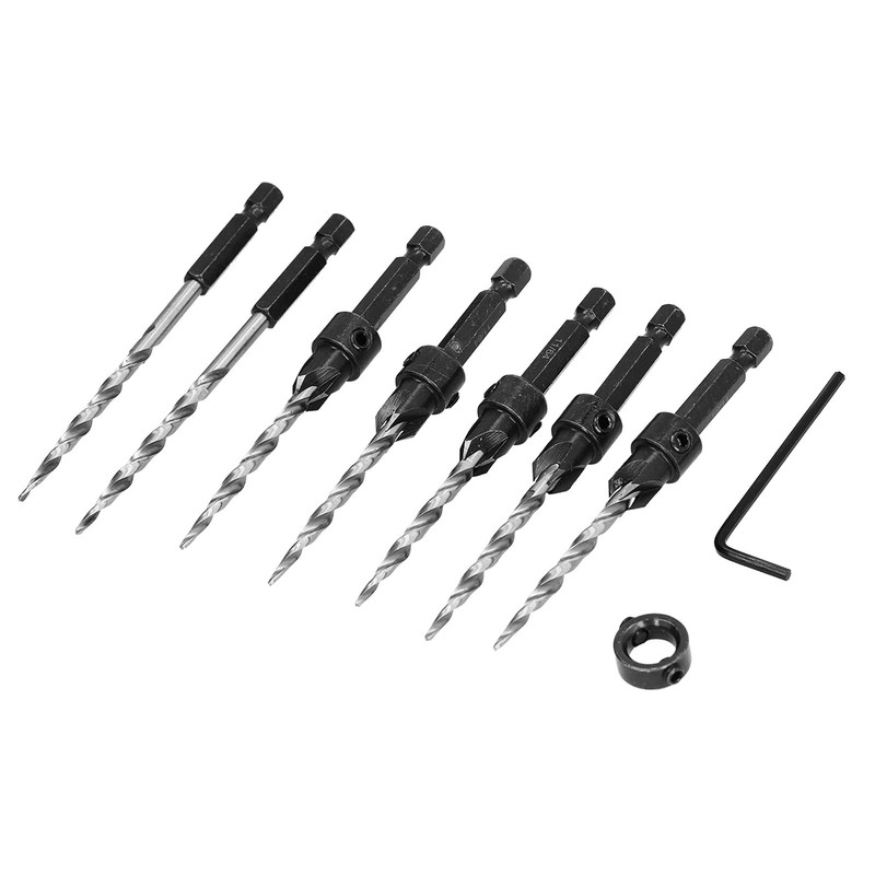 Juego de Brocas Avellanadoras para Madera Juego de Brocas Avellanadoras