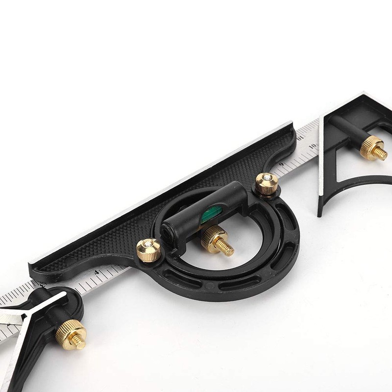 Stainless Steel Combination Combination Square, Angle Finder Square Angle Finder