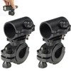 FJYXCHENXM 2 Pcs Bike Flashlight Mount Holder Universal Bicycle Flashlight