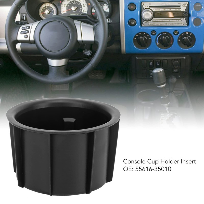 Car Cup Halter Einsatz, 2pcs ABS Dashboard Cup Halter Einsatz