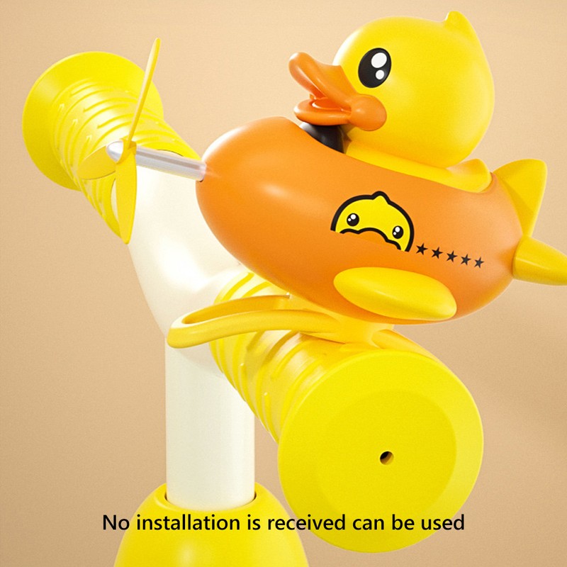 Duck Toy Car Ornaments Yellow Duck Car Dashboard Decorations Aircraft