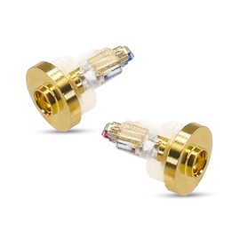 okcsc EXK-MMCX-L Conversion Connector Connector Kit EX Series Connector Male to MMCX Connector (Female) Fits MDR-EX1000, MDR-EX600, MDR-EX800ST and More