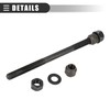 Motoforti Universal Bike Rear Solid Axle with Ball Bearings, Bicycle