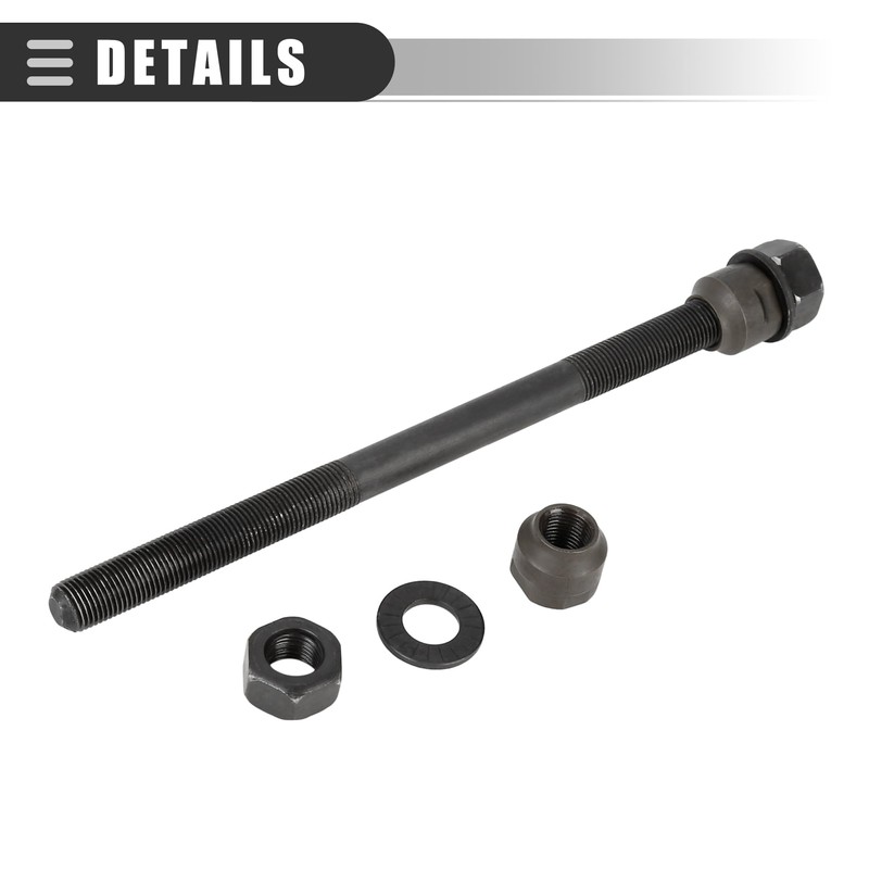 Motoforti Universal Bike Rear Solid Axle with Ball Bearings, Bicycle