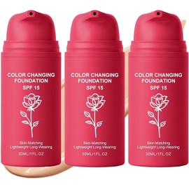 Base de maquillaje coreana que cambia de color se adapta automáticamente al momento de la aplicación, se ajusta al tono de tu piel y disimula las...  
