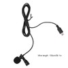 Microph for Hero, USB Stereo Outdoor Microphone Professional Microphone Lavalier