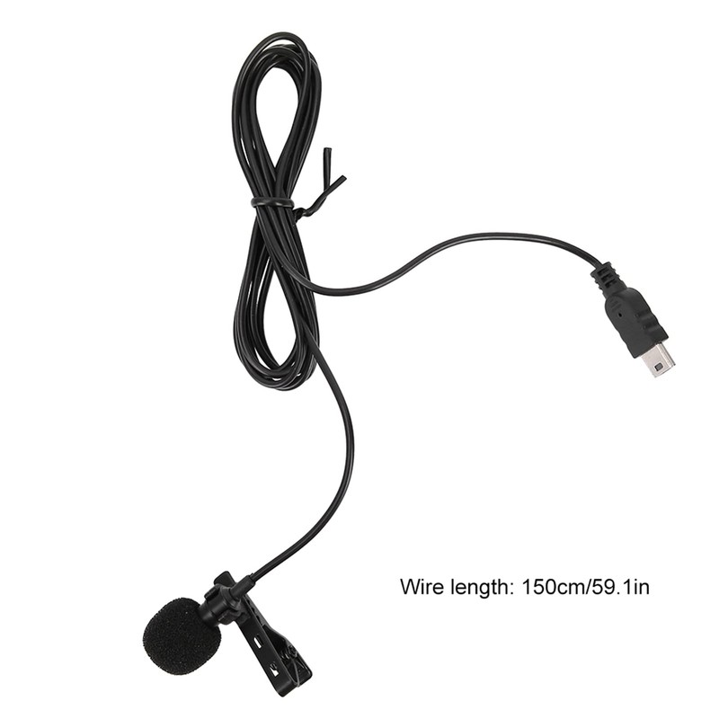 Microph for Hero, USB Stereo Outdoor Microphone Professional Microphone Lavalier