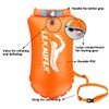 LeKaufen Swim Buoy for Open Water, 20L Swim Safety Float