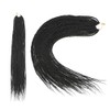 FDEETY Braids Extensions 60 cm Synthetic Hair for Braiding Extensions