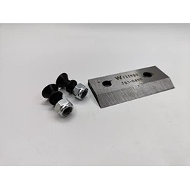 981-0490 710-1054 Fits for Troy-Bilt MTD Craftsman Yard Machines Chipper Blades w/Screws