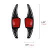 2pcs Car Carbon Fibre Steering Wheel Shift Paddle Extension Shift