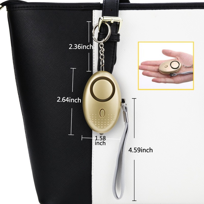 Personal Alarm for Women 140DB Emergency Self-Defense Security Alarm Keychain