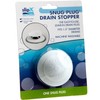SlipX Solutions Snug Plug Bath Drain Stopper Seals Tightly Around