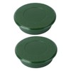 KICHOUSE 2pcs Golf Hole Cup Covers Portable Golfing Accessories Durable