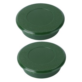 KICHOUSE 2pcs Golf Hole Cup Covers Portable Golfing Accessories Durable Green Putting Green Tool for Protecting Lightweight Practical Golfing Aid