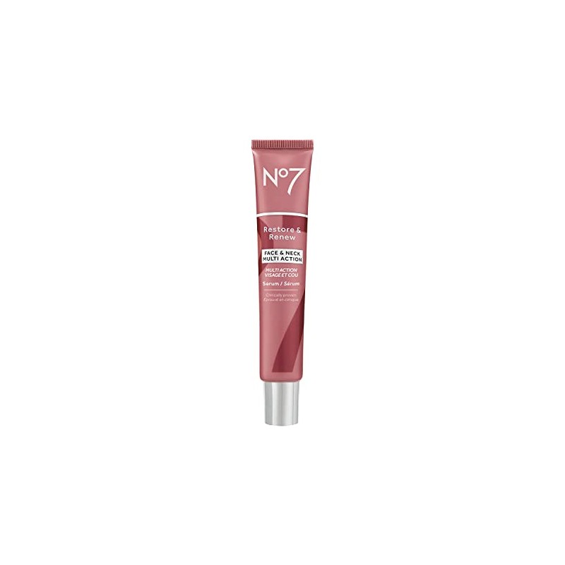 No7 Restore & Renew Face And Neck Multi Action Serum