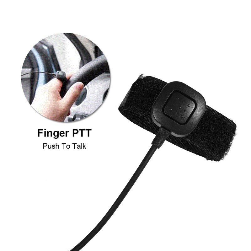 Throat Mic Headset Acoustic Tube Earpiece PTT for Baofeng UV5R