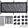 Under Desk Cable Management Net, Screw-in Cord Organizer, 24.5"x9.5"