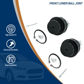 Torquizo 2pcs Front Lower Ball Joint Compatible with Ford Expedition 1997-2002 Explorer 1995-2010 OEM K8695