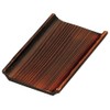 Yamako 16127 Yakisugi Wide Hot Towel Plate for 4 to