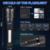 3Pack Rechargeable Flashlights, 7Mode Flashlights High Lumens, Super Bright LED