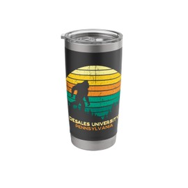 Retro DeSales University, Pennsylvania Big foot Souvenir Stainless Steel Insulated Tumbler