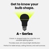 Feit Electric A19 LED Light Bulb, 60W Equivalent, Dimmable, 800