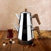 Serenk Definition Stainless Steel Teapot Set, 1L Teapot & 2L