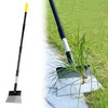 Garden Flat Shovel, Heavy Duty Multifunctional Cleaning Shovel with 60"