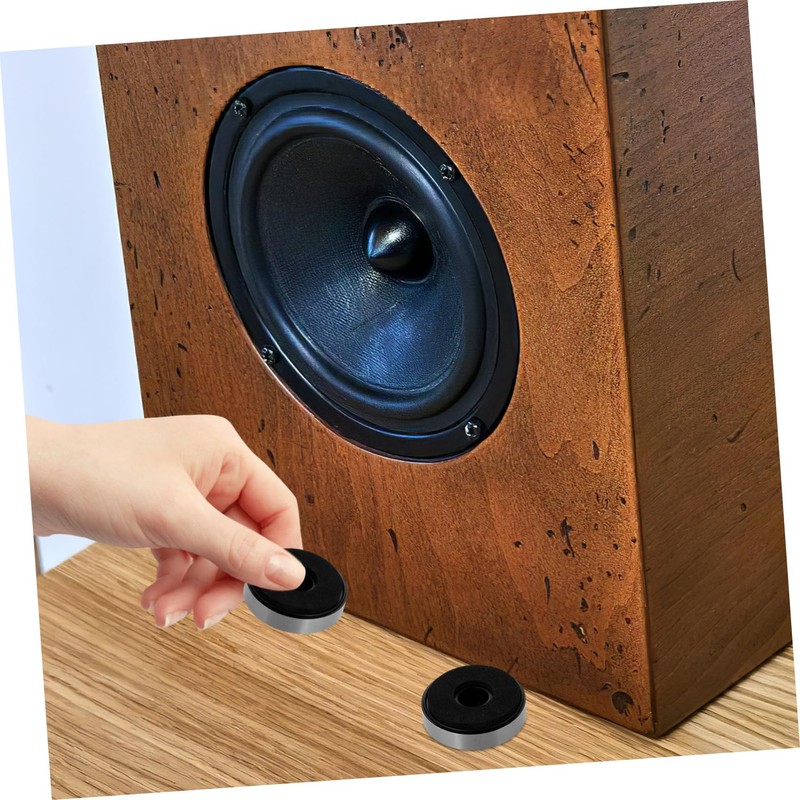 MERRYHAPY Easy Install Speaker Isolation Feet 10 Pack for Amplifiers