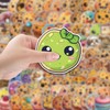 100Pcs Cookie Stickers for Helmet,Water Bottle,Car,Laptop,Skateboard,Phone,Luggage, Scrapbook,Bike,Cute Aesthetic Food Waterproof