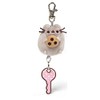 GUND Pusheen with Cookie Plush Retractable Keychain, 2.5"