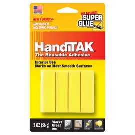 Super Glue Super Glue HT2-12 HandiTAK Reusable Adhesive, Yellow, 2-Ounce, 12-Pack(Pack of 12)