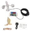 Wind Speed Alarm Device 3 Fan Blades Tower Crane Anemometer